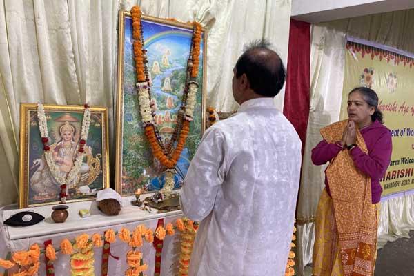 150th birth anniversary of His Divinity Gurudev Brahmaleen Shankaracharya of Jyotirmath Shri Swami Brahmanand Saraswati Ji Maharaj Guru Pujan